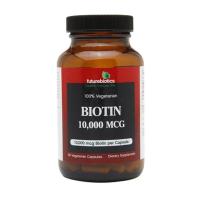 Futurebiotics Biotin 10,000mcg, Vegetarian Capsules