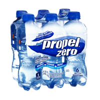 Propel Zero Nutrient Enhanced Zero Calorie Blueberry Pomegranate Water Beverage - 6 PK