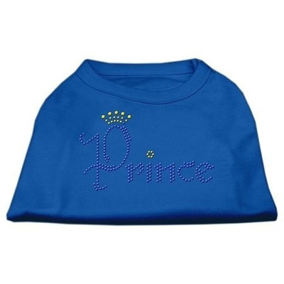 Ahi Prince Rhinestone Shirts Blue Lg (14)