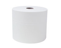 TOOLBOX Cleaning Wipes Z300 White Jumbo Roll Wipers (950-Count; 1 Roll Per Case) Color: White 2030001