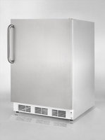 SUMMIT Commercial built-in undercounter all-refrigerator fully wrapped in stainless steel