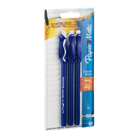 Paper Mate Eraser Mate Erasable Ball Point Pens - 3 CT