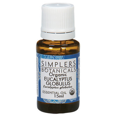 Simplers Botanicals - Organic Essential Oil Eucalyptus Globulus - 15 ml.