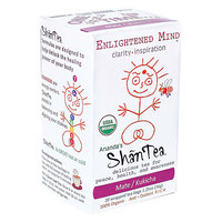 Anandas Shantea Ananda's Shantea - Organic Wellness Teas Enlightened Mind Mate/Kukicha Anti-Oxidant Rich - 20 Tea Bags