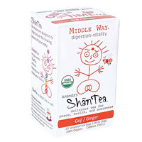 Anandas Shantea Middle Way Goji/Ginger Tea