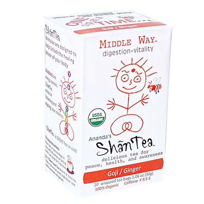 Anandas Shantea Middle Way Goji/Ginger Tea