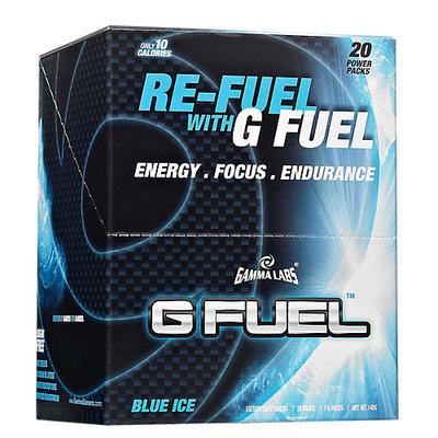 Gamma Enterprises 4070014 G Fuel Blue Ice 20 Stick Packs
