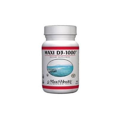 Maxihealth Research Kosher Vitamins Maxi-Health Research Kosher Vitamins - Maxi D3-1000 IU - 90 Tablets