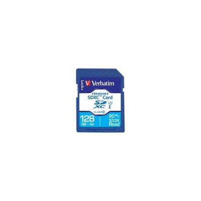 Verbatim 98729 PremiumPlus - Flash memory card - 128GB - UHS Class 1 / Class10 - 533x - SDXC UHS-I