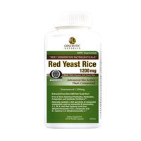 Genceutic Naturals RED YEAST RICE 1200mg 120 CAPS