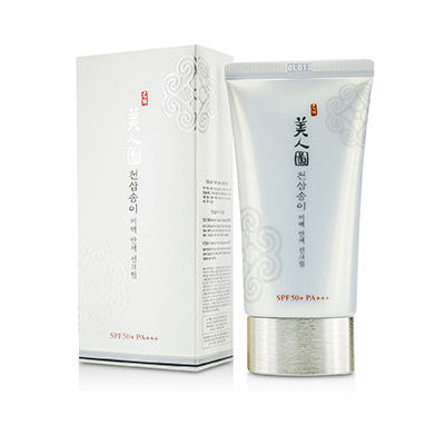 The Face Shop Myeonghan Miindo Heaven Grade Ginseng Whitening Sun Cream SPF 50 60ml/2oz
