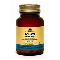 Solgar Folate (Metafolin) 400 Mcg - 100 Tablets - Folic Acid