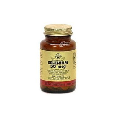 Solgar Selenium 50 MCG - 100 Tablets - All Other Antioxidants