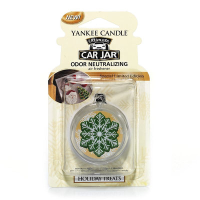 Yankee Candle simply home Car Jar Holiday Treats Air Freshener
