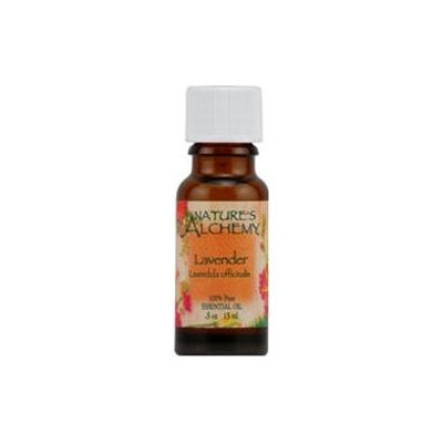 tures Alchemy Pure Essential Oil Lavender, 0.5 oz, Nature's Alchemy