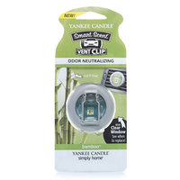 Yankee Candle simply home Bamboo Car Vent Clip (Green)