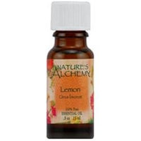 tures Alchemy Pure Essential Oil Lemon, 0.5 oz, Nature's Alchemy