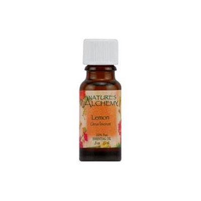tures Alchemy Pure Essential Oil Lemon, 0.5 oz, Nature's Alchemy