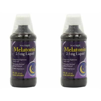 Natrol Melatonin 2.5mg Liquid, 8 Fluid Ounce