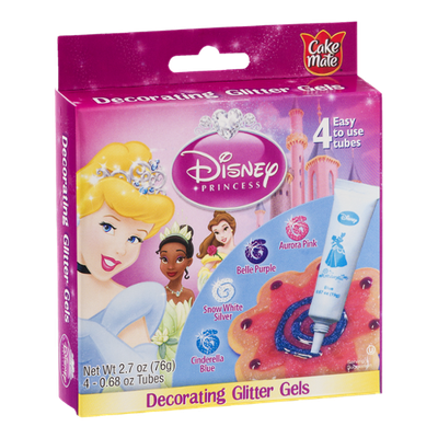 Cake Mate Decorating Glitter Gels - 4 CT