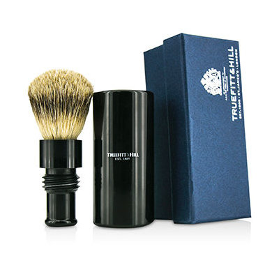 Truefitt & Hill Ebony Turnback Traveler Badger Hair Brush