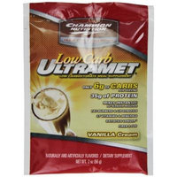 Champion Nutrition Ultramet Low Carb, Vanilla, 2- Ounce, 60-Count,