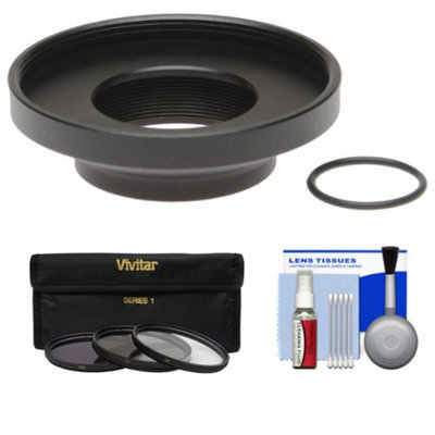 Replay XD 1080 Mini ProLens 37mm Adapter with 3 UV/CPL/ND8 Filters + Cleaning Kit