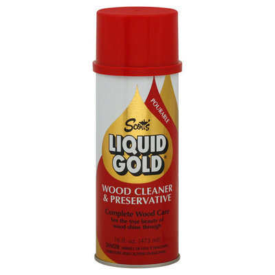 Scott's Liquid Gold Wood Cleaner & Preservative, Original Almond Scent - 16 fl oz