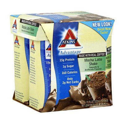Atkins Mocha Latte Nutritional Shakes