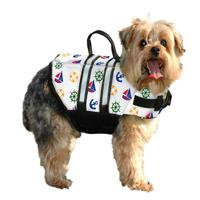 Paws Aboard Doggy Life Jacket Large Nautical