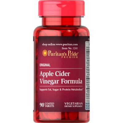Puritan's Pride Apple Cider Vinegar Formula-90 Tablets