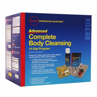 GNC Preventive Nutrition Advanced Complete Body Cleansing 14 Day Program