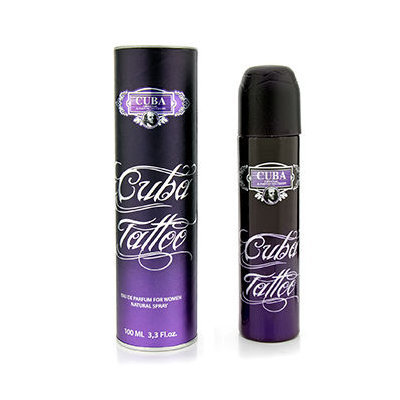 Cuba awcubtat34s 3.3 Oz. Tattoo Eau De Parfum Spray For Women
