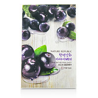 Nature Republic - Real Nature Mask Sheet (Acai Berry) 10 sheets