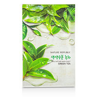 Nature Republic - Real Nature Mask Sheet (Green Tea) 10 sheets