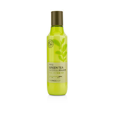 The Face Shop Baby Leaf Green Tea Waterfull Emulsion 150ml