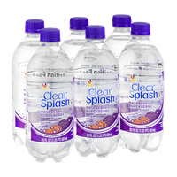 Ahold Clear Splash Raspberry Blackberry - 6 PK