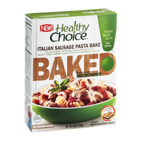 Healthy Choice Baked Pasta Bake Italian Sausage