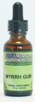 Myrrh Gum No Chinese Ingredients American Supplements 1 oz Liquid