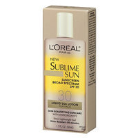 L'Oréal Paris Sublime Sun Advanced Sunscreen Liquid Silk Lotion for Face SPF 30