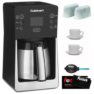 Cuisinart DCC-2900 12-Cup PerfecTemp Thermal Coffee Maker Bundle