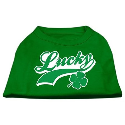 Ahi Lucky Swoosh Screen Print Shirt Emerald Green XXL (18)