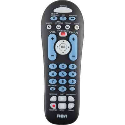 RCA RCR313BR 3-Device Universal Remote