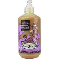 Alaffia Everyday Shea Shampoo & Body Wash for Babies and Up Lemon Lavender 16 oz