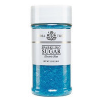 India Tree Electric Blue Sparkling Sugar, 3.5 oz (Pack of 4)
