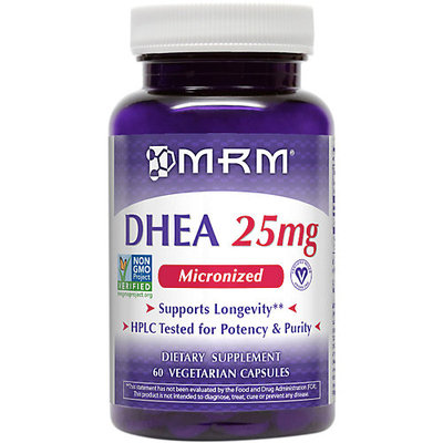 MRM - DHEA 25 mg - 60 Vegetarian Capsules
