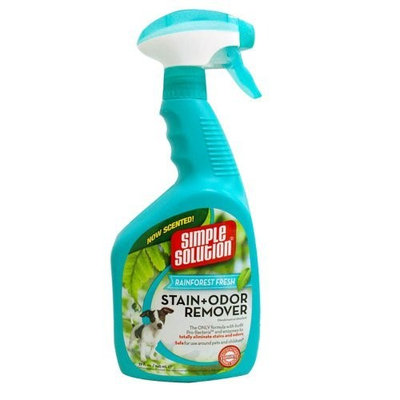 Simple Solutions Rainforest Fresh Stain and Odor Remover, 32-Ounce Spray