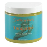 Soothing Touch Tangerine Salt Scrub 20 Ounce