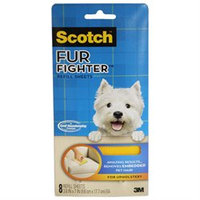 Scotch Fur Fighter Hair Removal Refill Sheets, 8 ea