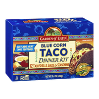 Garden Of Eatin' Blue Corn Taco Dinner Kit - 12 CT